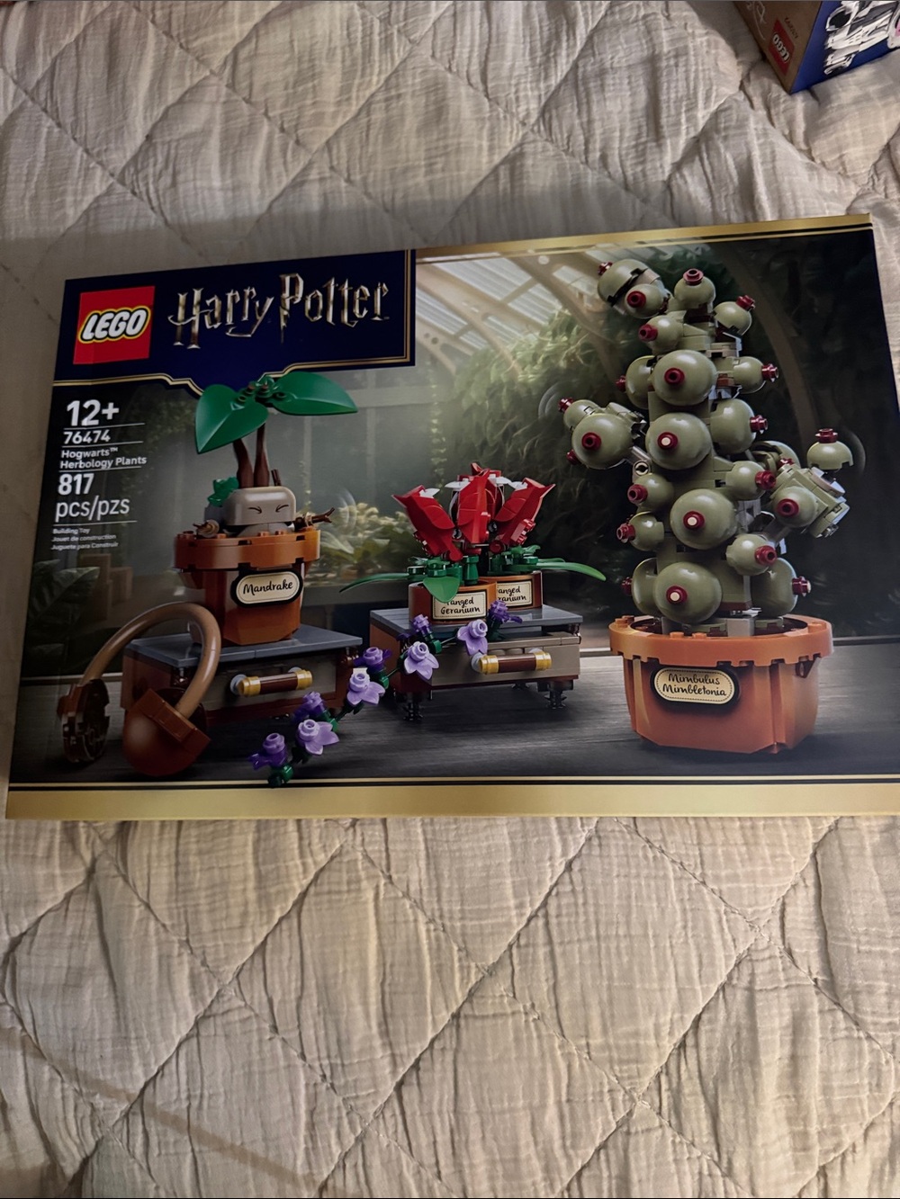 Lego Harry Potter Herbology Plants Decorative Set - Green/Red/Brown/Black